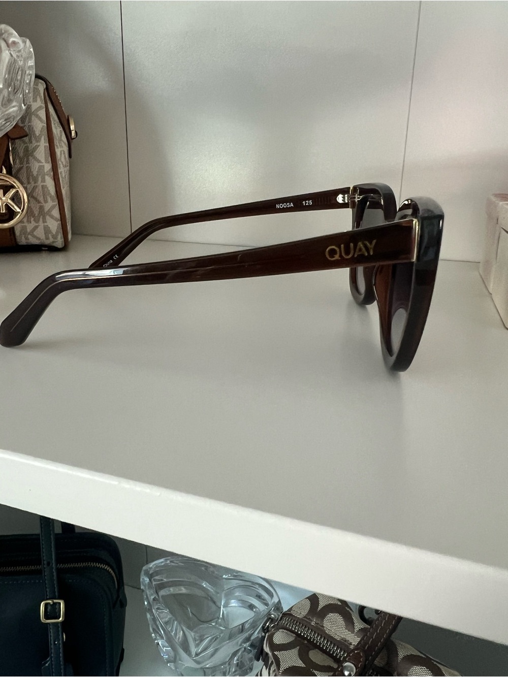 Quay Australia Brown Gradient Cat Eye Sunglasses - Picture 4 of 7